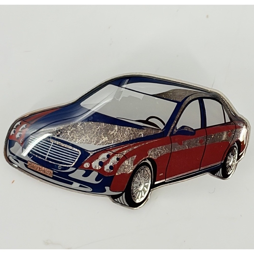Vintage Mercedes Benz Maybach Automobile Lapel Hat Pin 1998